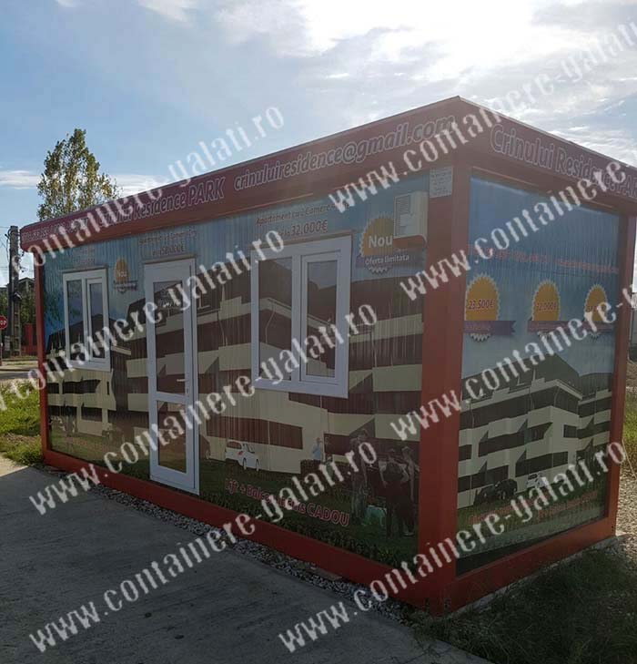 containere magazin chiosc Bacau